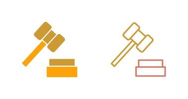 Gavel Icon Design vector