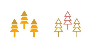 Forest Icon Design vector