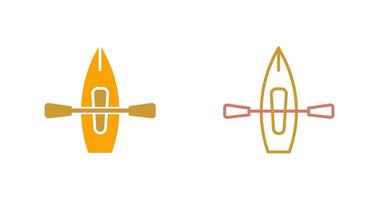 Kayak Icon Design vector
