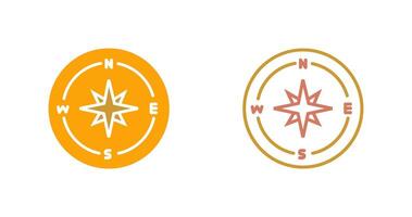Compass Icon Design vector