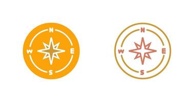 Compass Icon Design vector