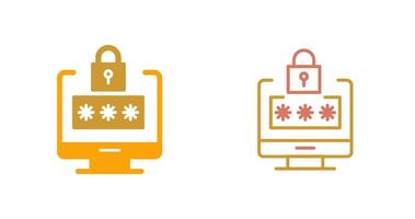 Lock Icon Design vector