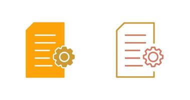 Setting Icon Design vector