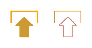 Upload Icon Design vector