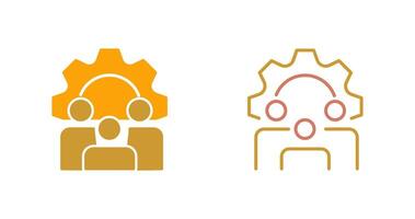 Manage Icon Design vector