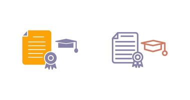 Graduation Icon Design vector