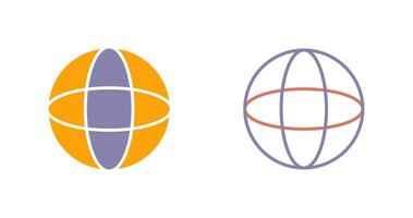 Globe Icon Design vector