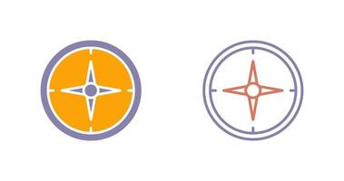Compass Icon Design vector