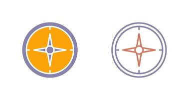 Compass Icon Design vector