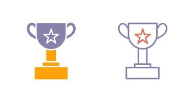 Trophy Icon Design vector