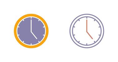 Clock Icon Design vector