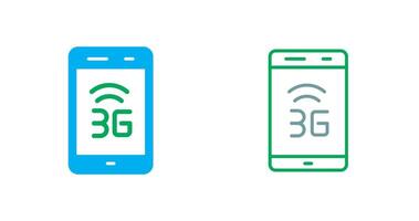 3G Icon Design vector