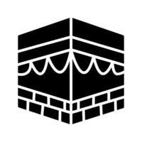 Khana Kaba Icon Design vector