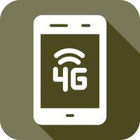 4G Icon Design vector