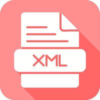 XML Icon Design vector