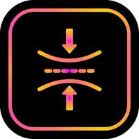 Elasticity Icon Design vector