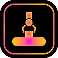 Conveyor I Icon Design vector