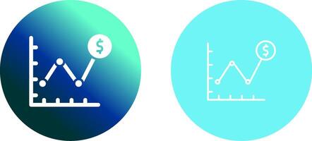 Chart Icon Design vector