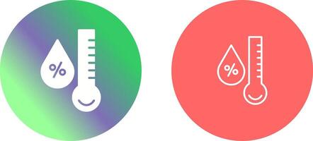 Humidity Icon Design vector