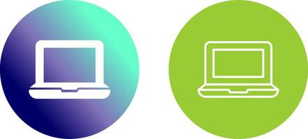 Laptop Icon Design vector