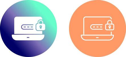 Login Icon Design vector