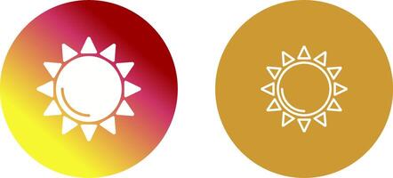 Sun Icon Design vector