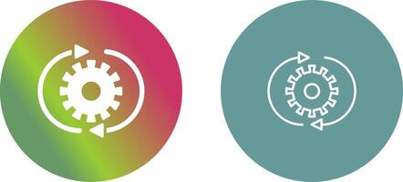 Conversion Setting Icon Design vector