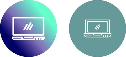 Laptop Icon Design vector