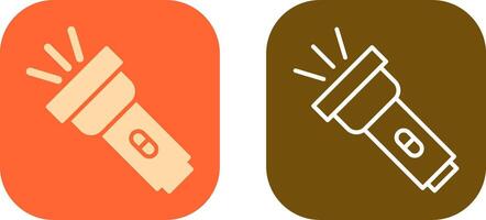 Flashlight Icon Design vector