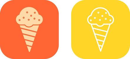 Ice cream Icon Design vector