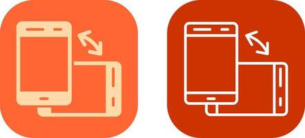 Portrait Orientation Icon Design vector