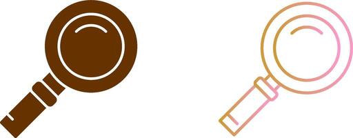 magnifying Icon Design vector