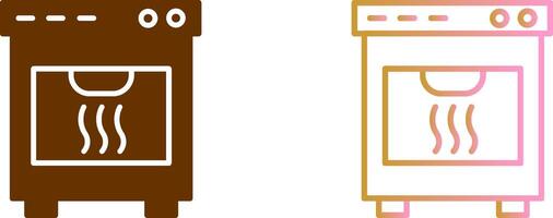 Oven Icon Design vector