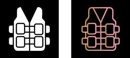 Bullet Proof Vest Icon Design vector