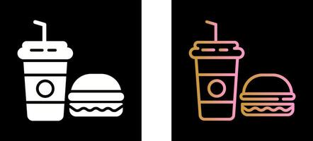 Junk Food Icon Design vector