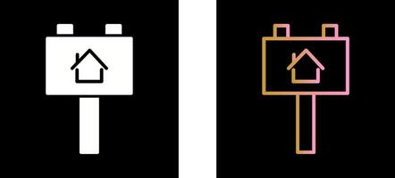 Billboard Icon Design vector