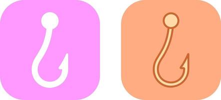 Hook Icon Design vector