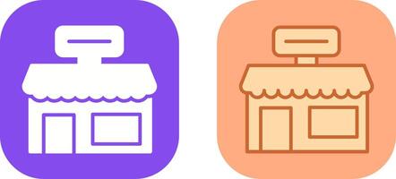 Shop Icon Design vector