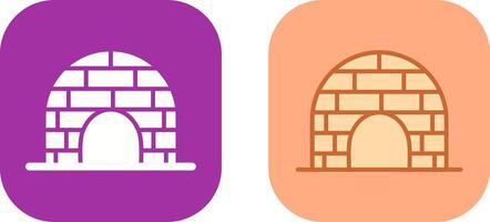 Igloo Icon Design vector