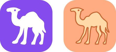 Camel Icon Design vector