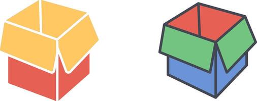 Packaging Icon Design vector