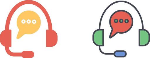 Call Center Icon Design vector