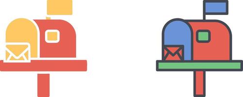 Mailbox Icon Design vector