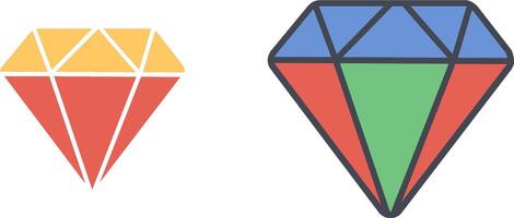 Diamond Icon Design vector