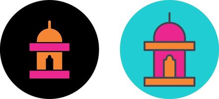Mimbar Icon Design vector