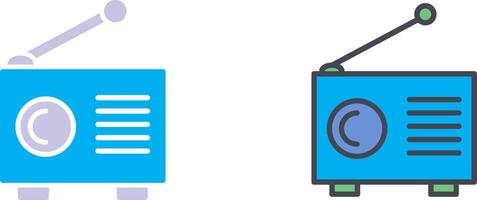 Old Radio Icon Design vector