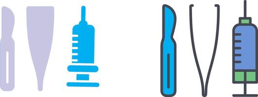 Operation Tool Icon Design vector