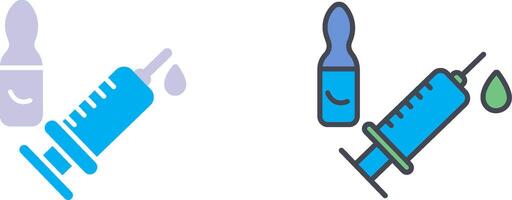 Syringe Icon Design vector