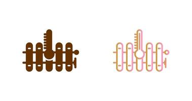 Radiator Icon Design vector