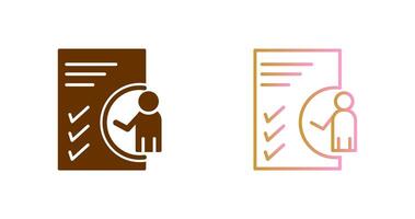 Checklist Icon Design vector